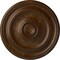 Ekena Millwork Devon Ceiling Medallion (Fits Canopies up to 3 5/8"), 15 3/4"OD x 1 1/2"P, Root Beer Crackle CM15DERBC - alternate 1